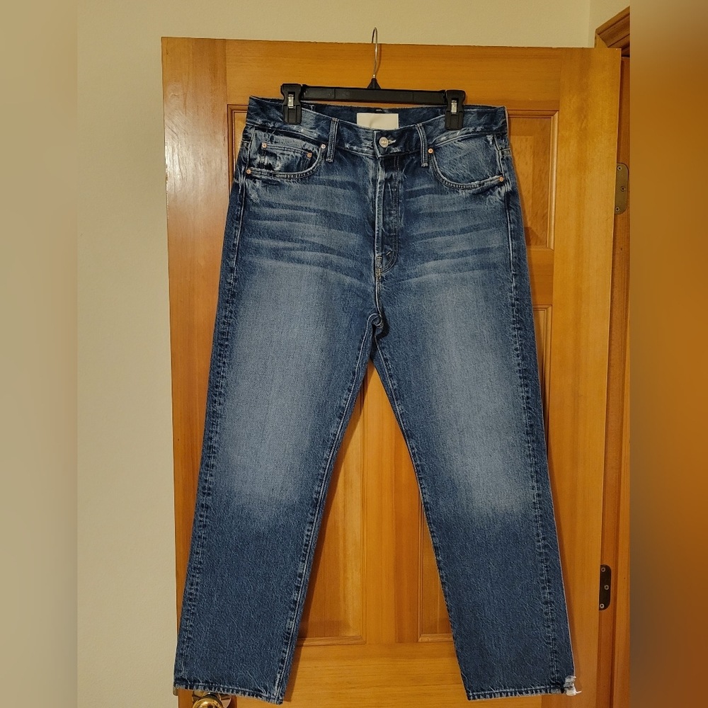 Mother High Waisted Hiker Hover